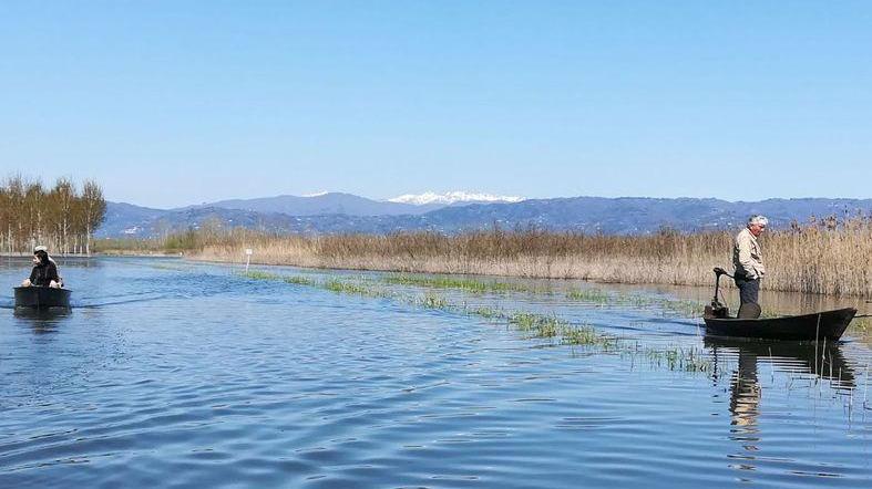 Pellegrini e turisti più vicini alle bellezze del Padule