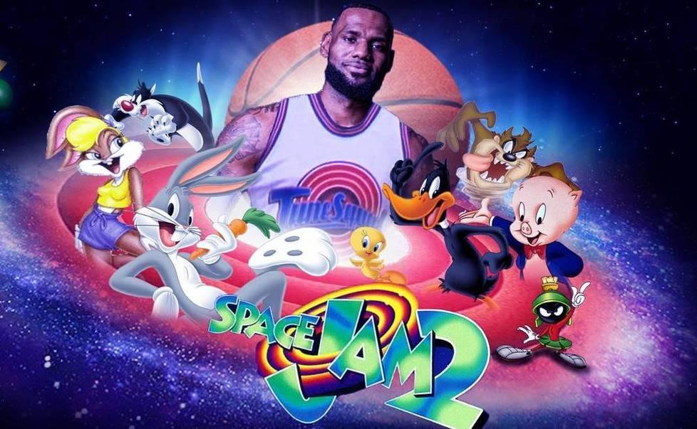 LeBron James e Bugs Bunny la strana coppia di star in “Space Jam: new legends” 