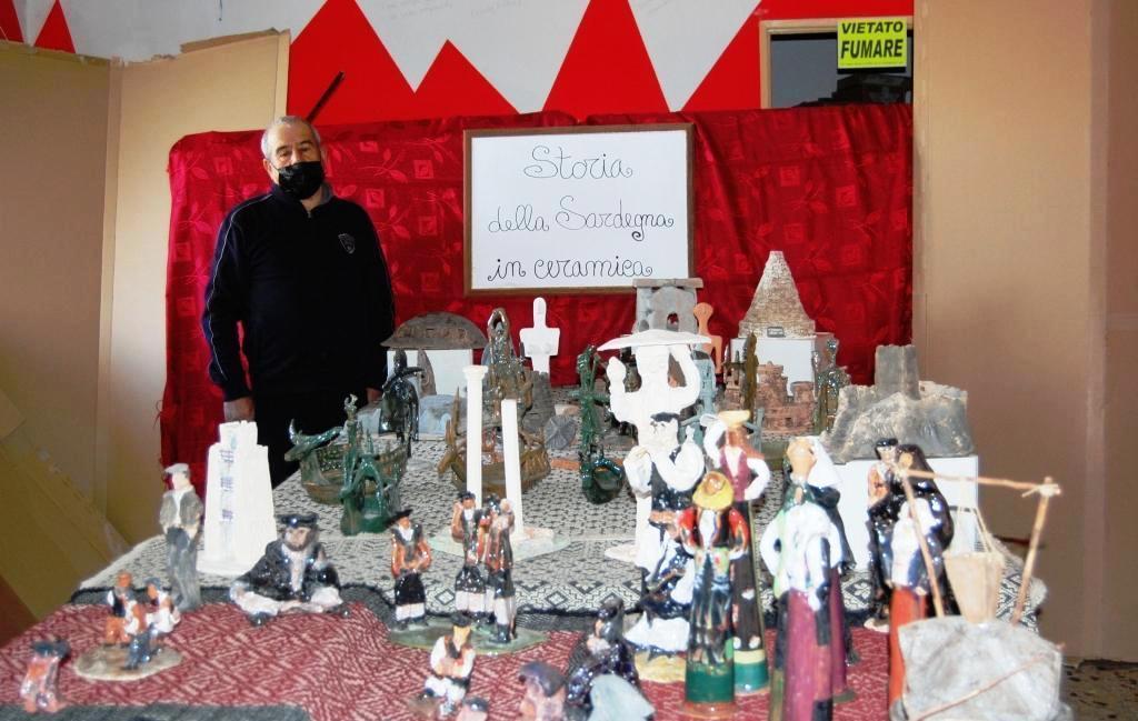 La passione dell’ex carabiniere per la ceramica 