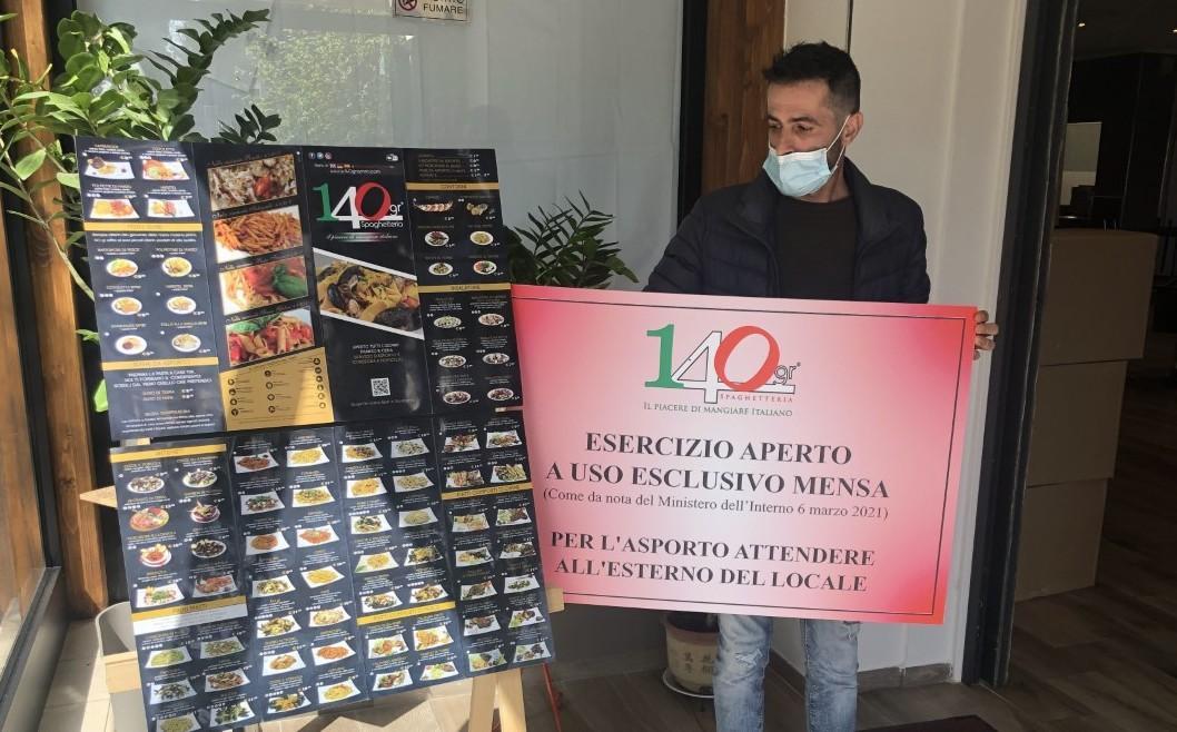 Covid, Sassari: «Il ristorante? Lo trasformo in mensa e posso riaprire» 