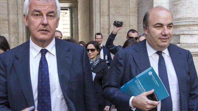 Alessandro Profumo e Fabrizio Viola