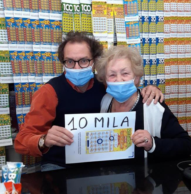 Premio da 10mila euro con un biglietto gratta e vinci