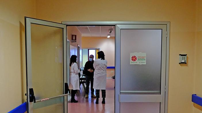 Fino a ora le somministrazioni al centro prelievi dell’ospedale