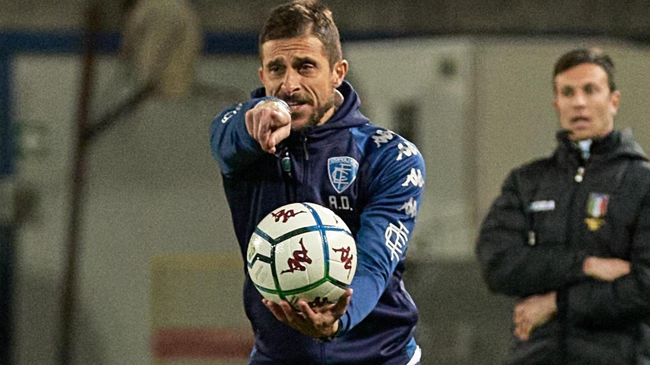 Il tecnico dell'Empoli Alessio Dionisi