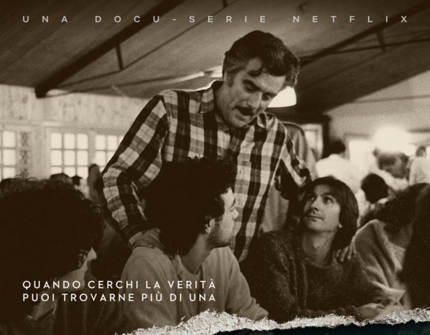 La locandina della docuserie “SanPa” di Netflix