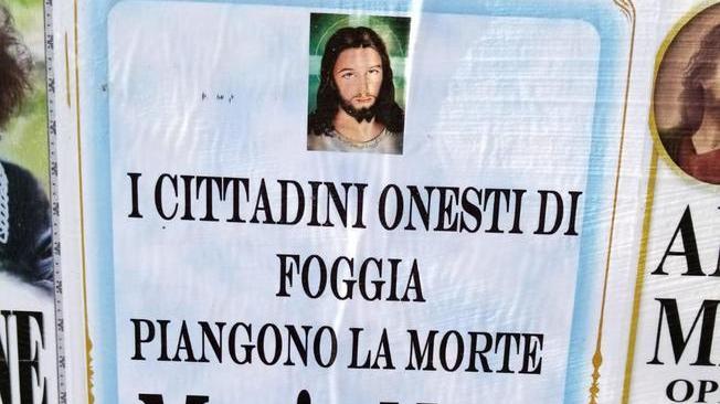 Mafia: a Foggia manifesti funebri ricordano testimone morto