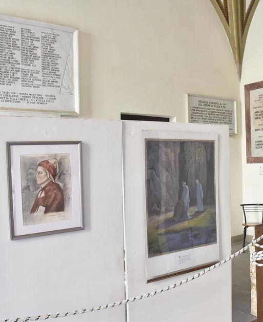 Una mostra di Petri sulla Divina Commedia