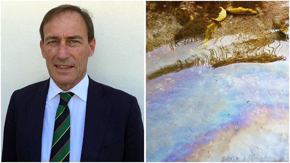 Dino Venè e lo sversamento nel Serra