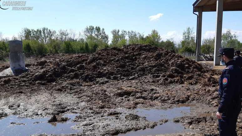 Smaltimenti irregolari di liquami, denunciato