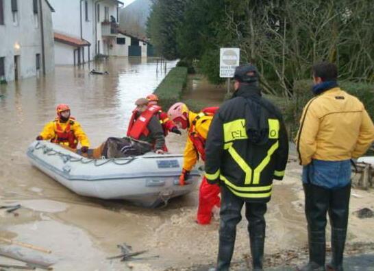 Alluvione in Oltreserchio, lo scatto del 2009 