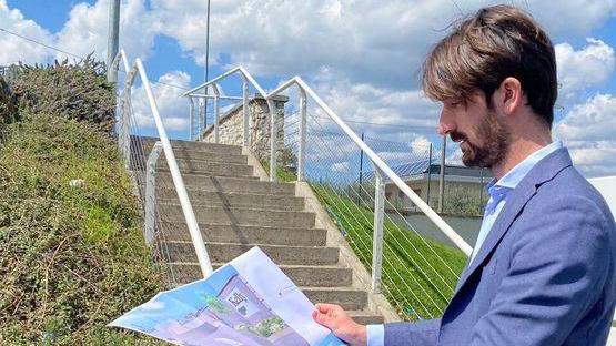 Rio Casale, nuova rampa per il ponte