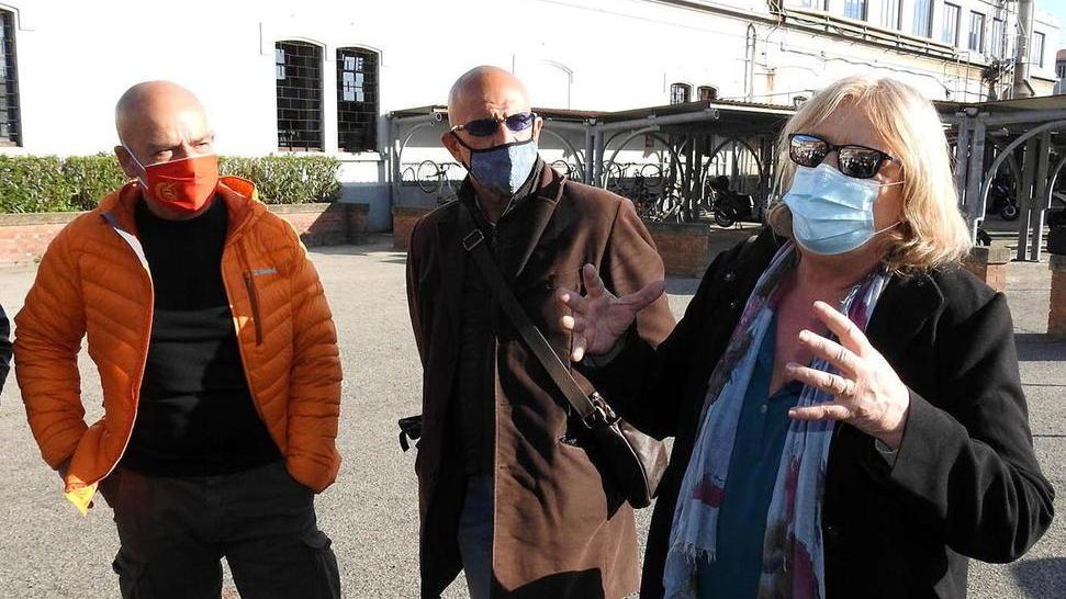 Re David al presidio Jsw «Il governo ci dica che cosa intende fare»