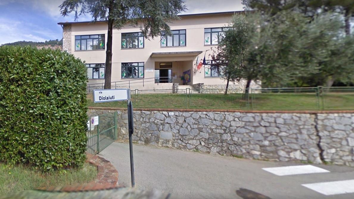 L'ex scuola elementare di via Diolaiuti a Monsummano Terme