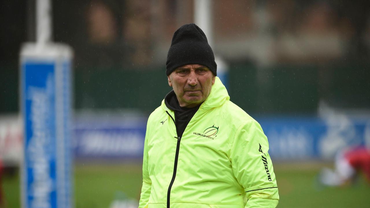 Il coach del Valorugby Roberto Manghi