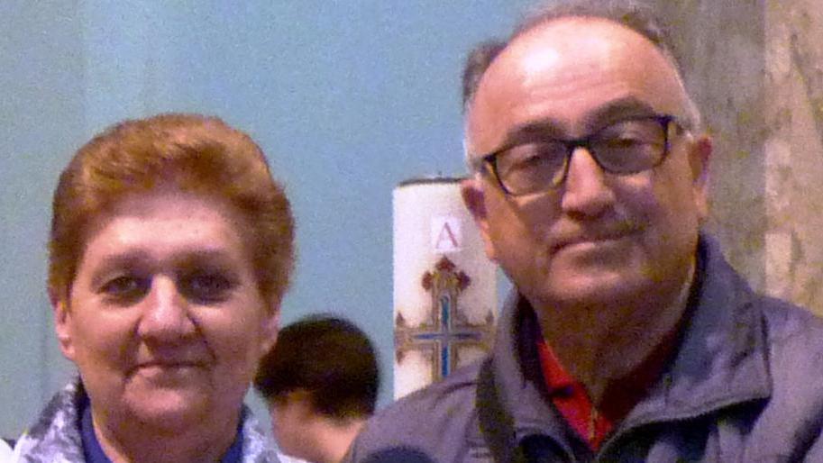 Goliardo e Francesca in festa