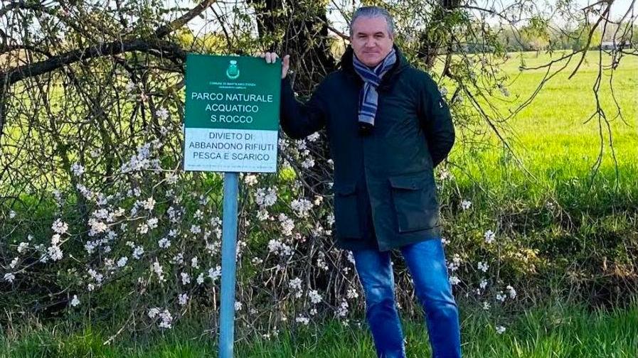 Lavori di manutenzione nel Canale San Rocco da parte di Bonifica
