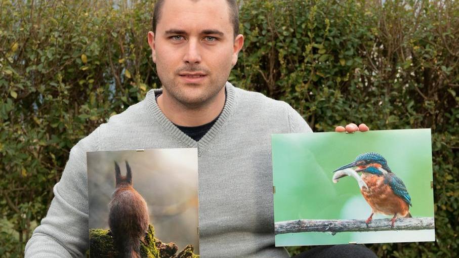 Modena. Mattia e la grande passione nel fotografare animali nel loro ambiente