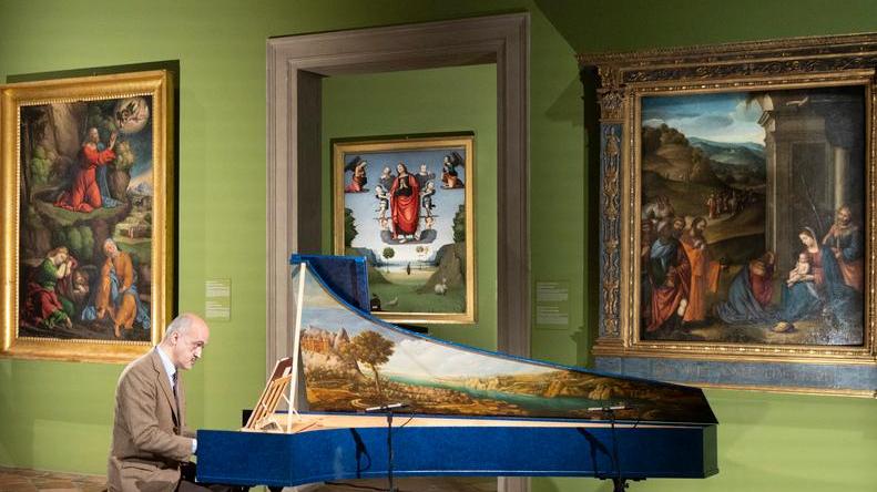 Così Cera interpreta i brani di Frescobaldi «Un privilegio suonare circondato dall’arte»