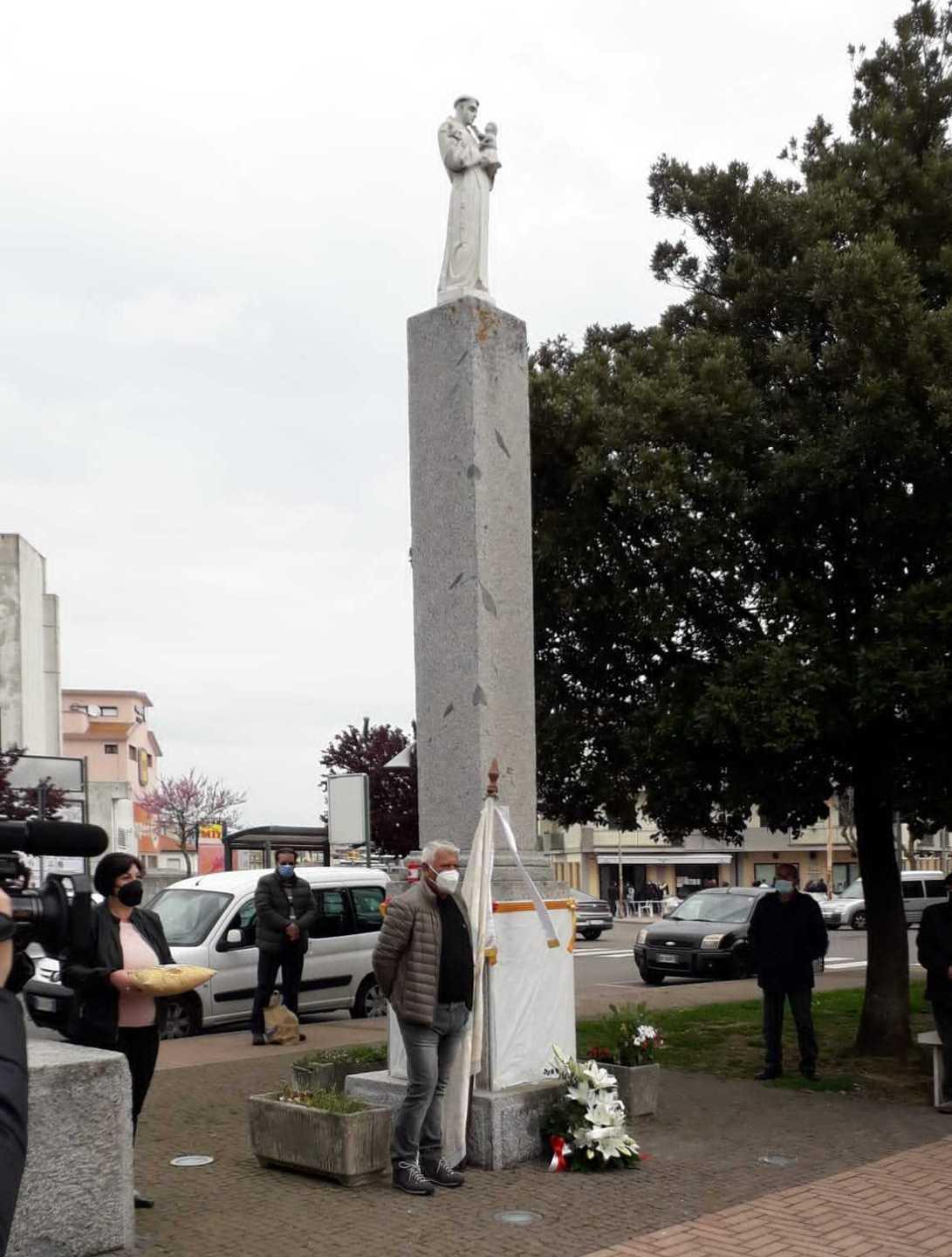 Lifting al monumento di Sant’Antonio 