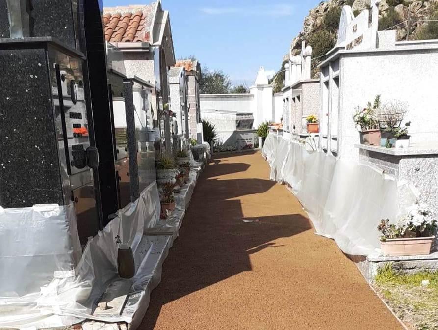 Ittireddu, conclusi i lavori al cimitero comunale 