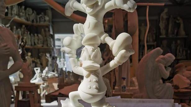 Un busto di marmo bianco per il re dei toreri di Spagna