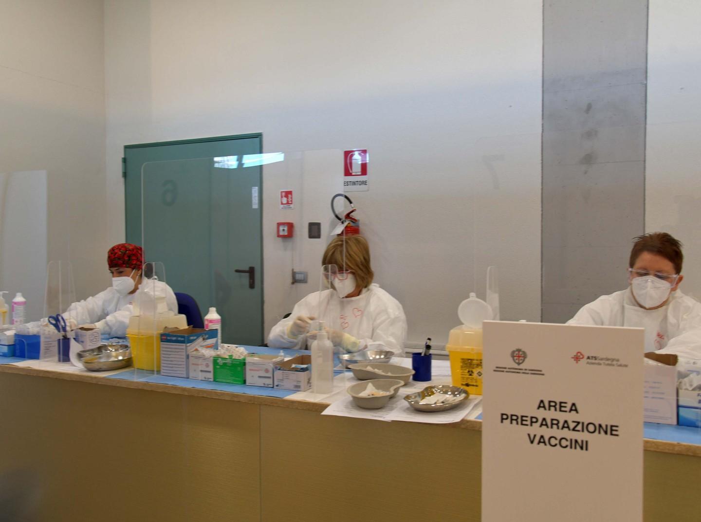 Vaccinati in tutta la Gallura oltre quindicimila in 15 giorni