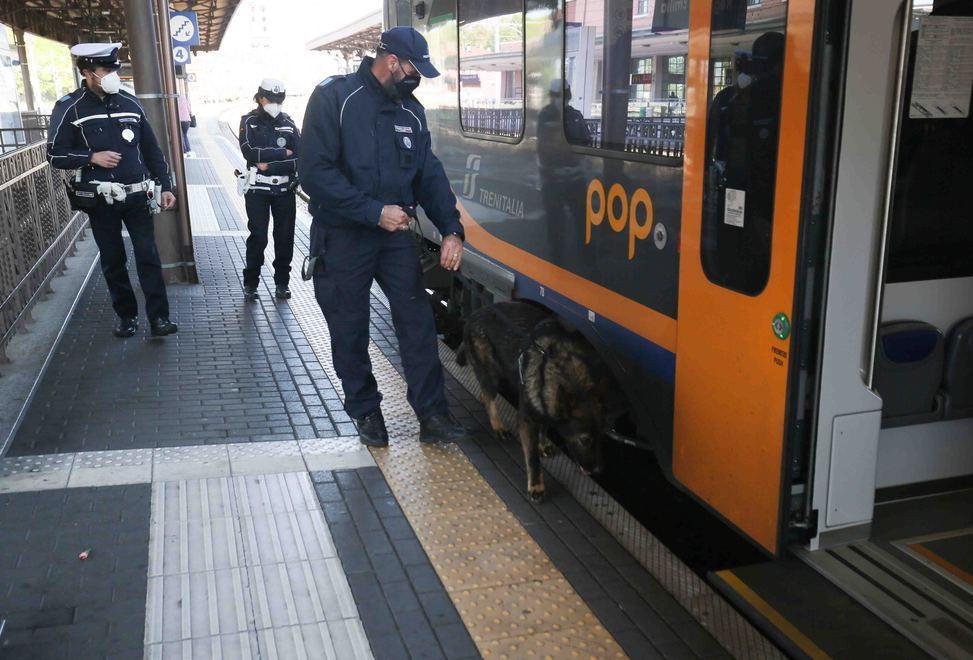 La droga nascosta tra i binari e nelle aiuole Ma Victor è infallibile