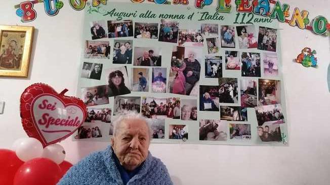 La 'nonna d'Italia' compie 112 anni,Piazza Armerina in festa