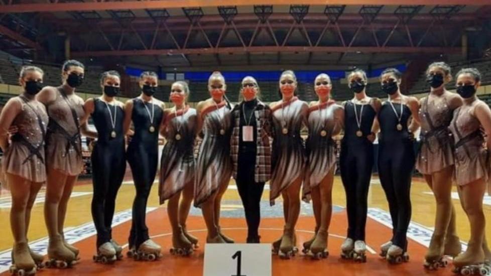 Estensi d’oro ai campionati regionali Incetta di medaglie e anche il titolo di società nel Gruppi Show