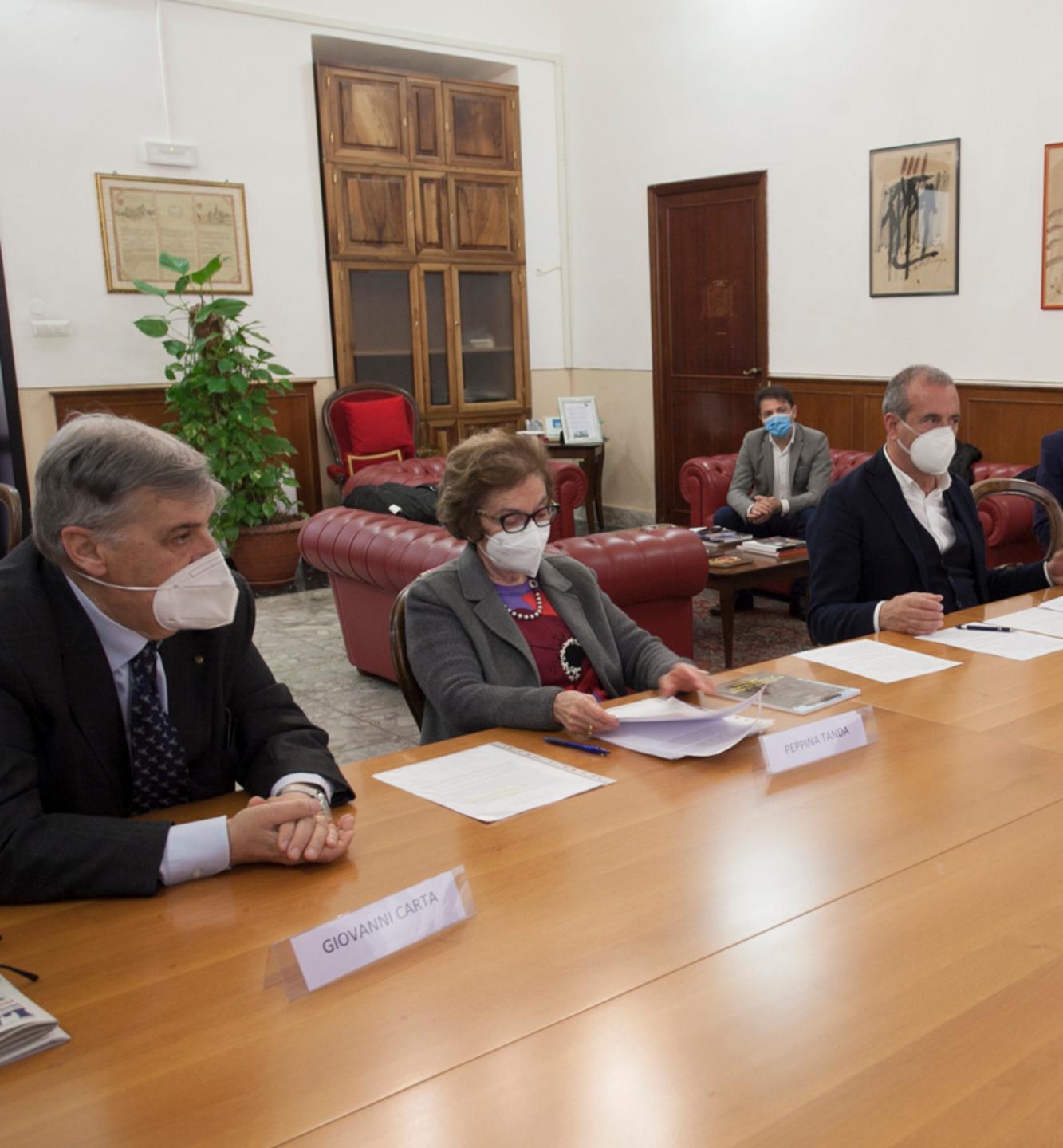 Scoperta casualmente agli inizi del ’900 è stata donata alla città dalla Sella&Mosca