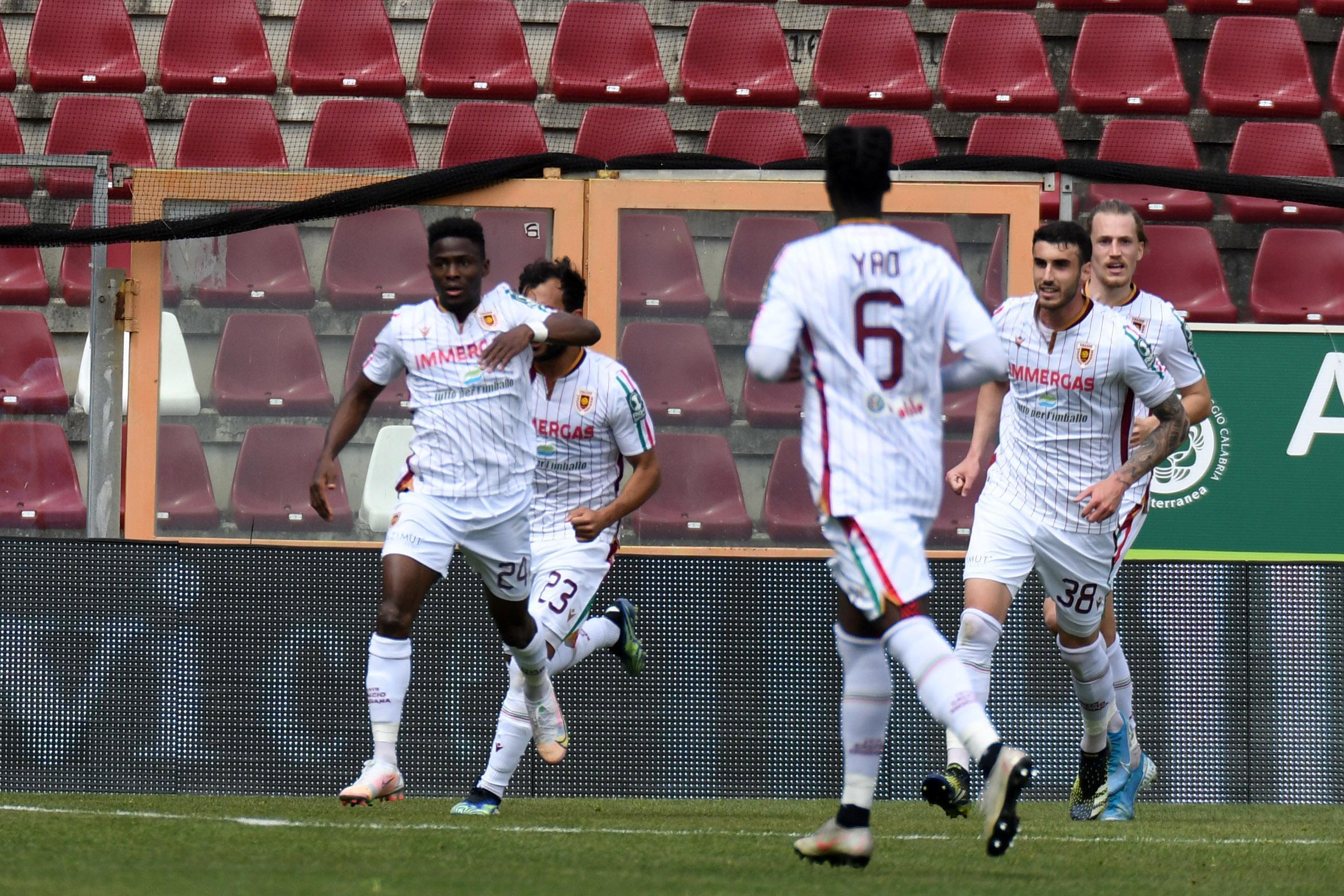 Reggiana affondata nel finale: al Granillo un ko che fa malissimo