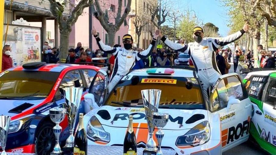 Nessuno ferma Pedersoli: è lui il re del Rallye Elba
