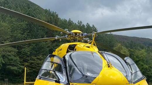 Migliora il ragazzo volato nella scarpata con la bici a Dinazzano
