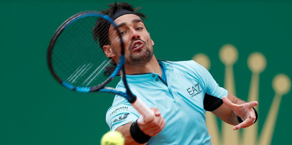 Fognini cade ed esce al torneo di Montecarlo Nadal eliminato dalla sorpresa Rublev 