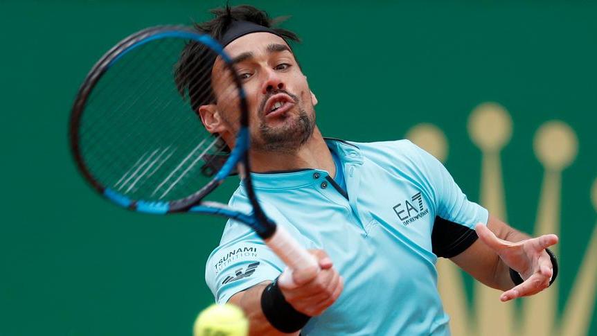 Fognini cade ed esce al torneo di Montecarlo Nadal eliminato dalla sorpresa Rublev
