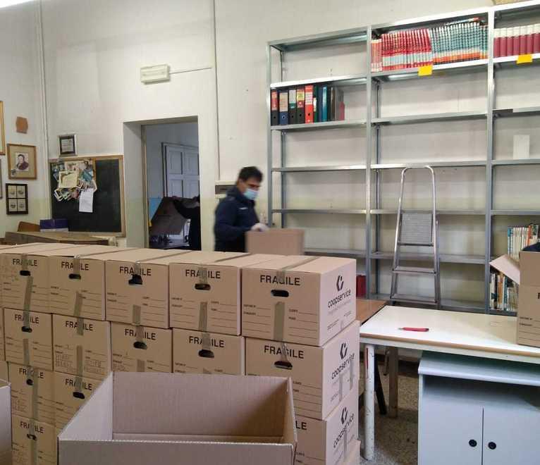 Via ai lavori di restauro della delegazione E biblioteca “sfrattata”