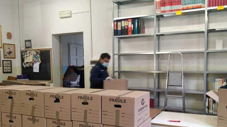 Via ai lavori di restauro della delegazione E biblioteca “sfrattata”