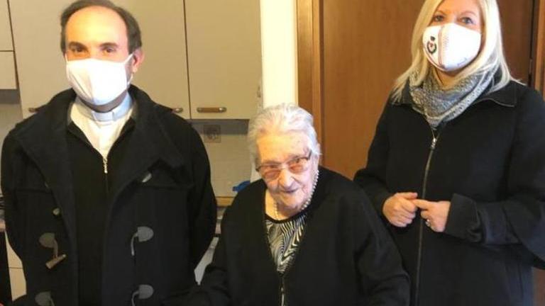Che festa a Nonantola per i 100 anni di Filomena