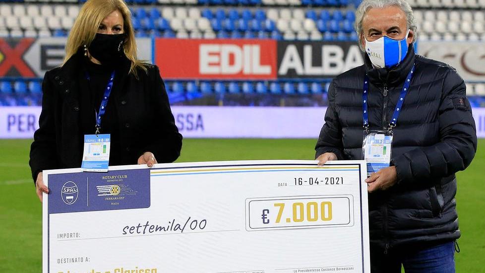 Poggio Renatico, Spal e Rotary insieme per Edo e Clarissa