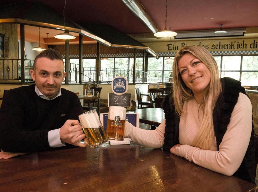 Pietro Nicastro e Monica Fantoni di Limite, titolari della Lowengrube