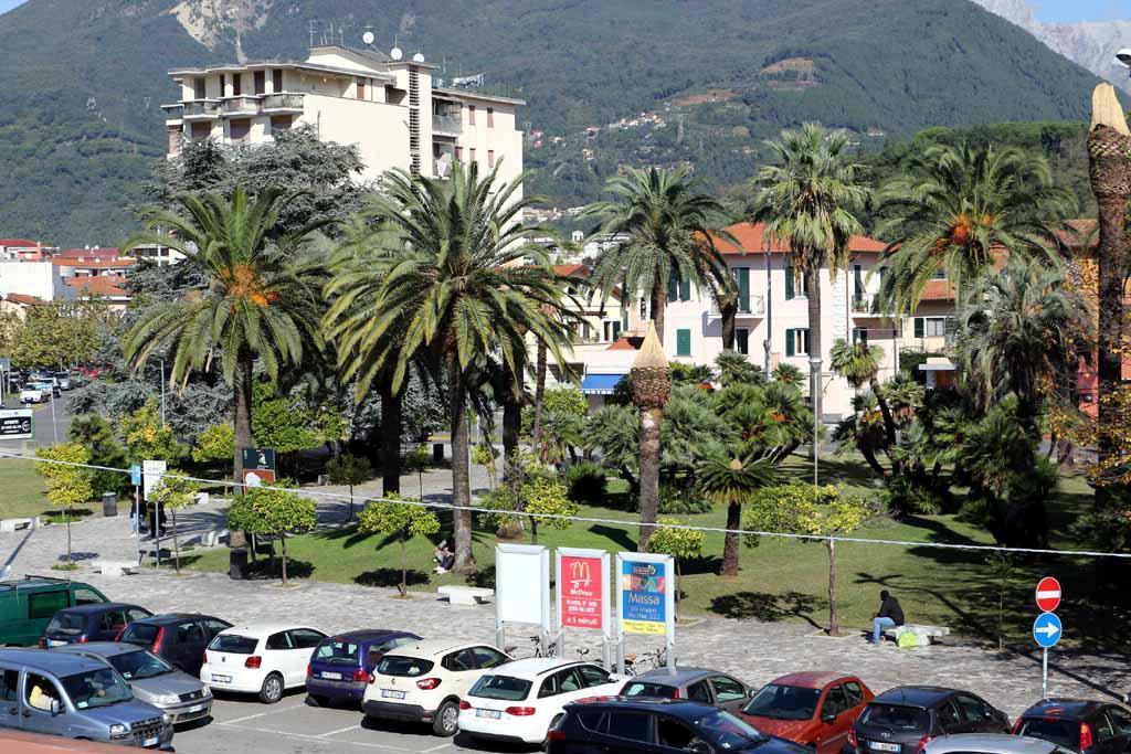 La piazza della Stazione vista dall’alto