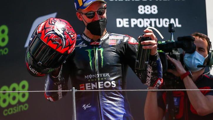 Quartararo un missile in Portogallo Bagnaia super, Marquez in lacrime