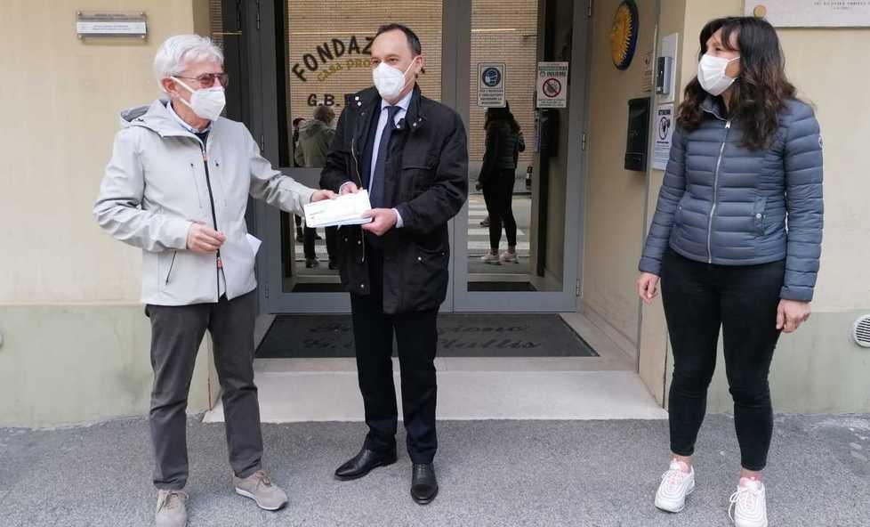 Più sicurezza alla Casa protetta Lions ancora in aiuto del Plattis 