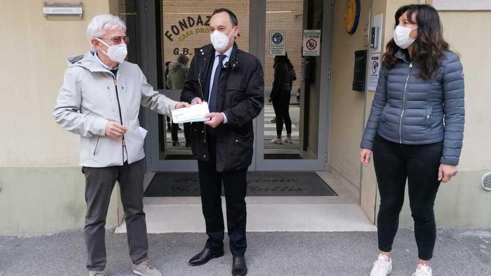 Più sicurezza alla Casa protetta Lions ancora in aiuto del Plattis