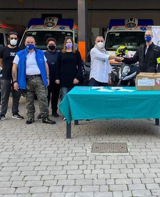 Formigine. Le medicine te le portano a casa i volontari degli “Angeli in moto” 