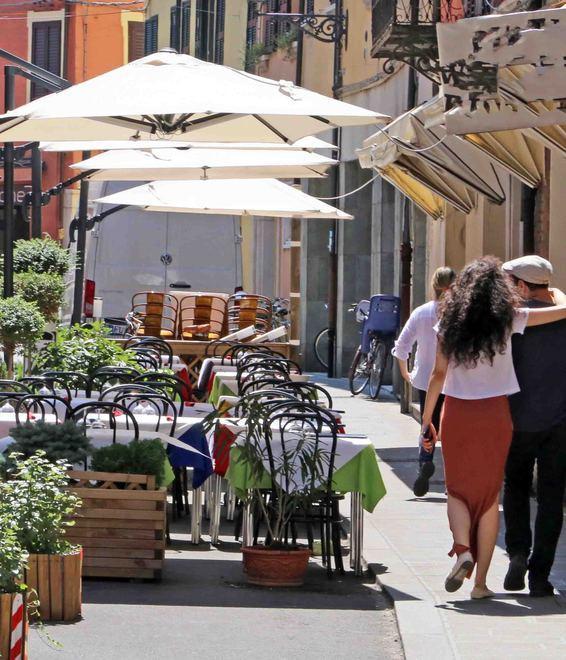 Ferrara, tavoli in strada. Fioccano richieste dei ristoratori. Si allarga la mappa 