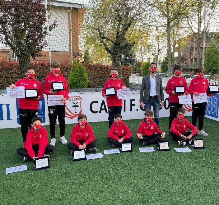 Il Carpi premia 10 baby calciatori per il rendimento scolastico