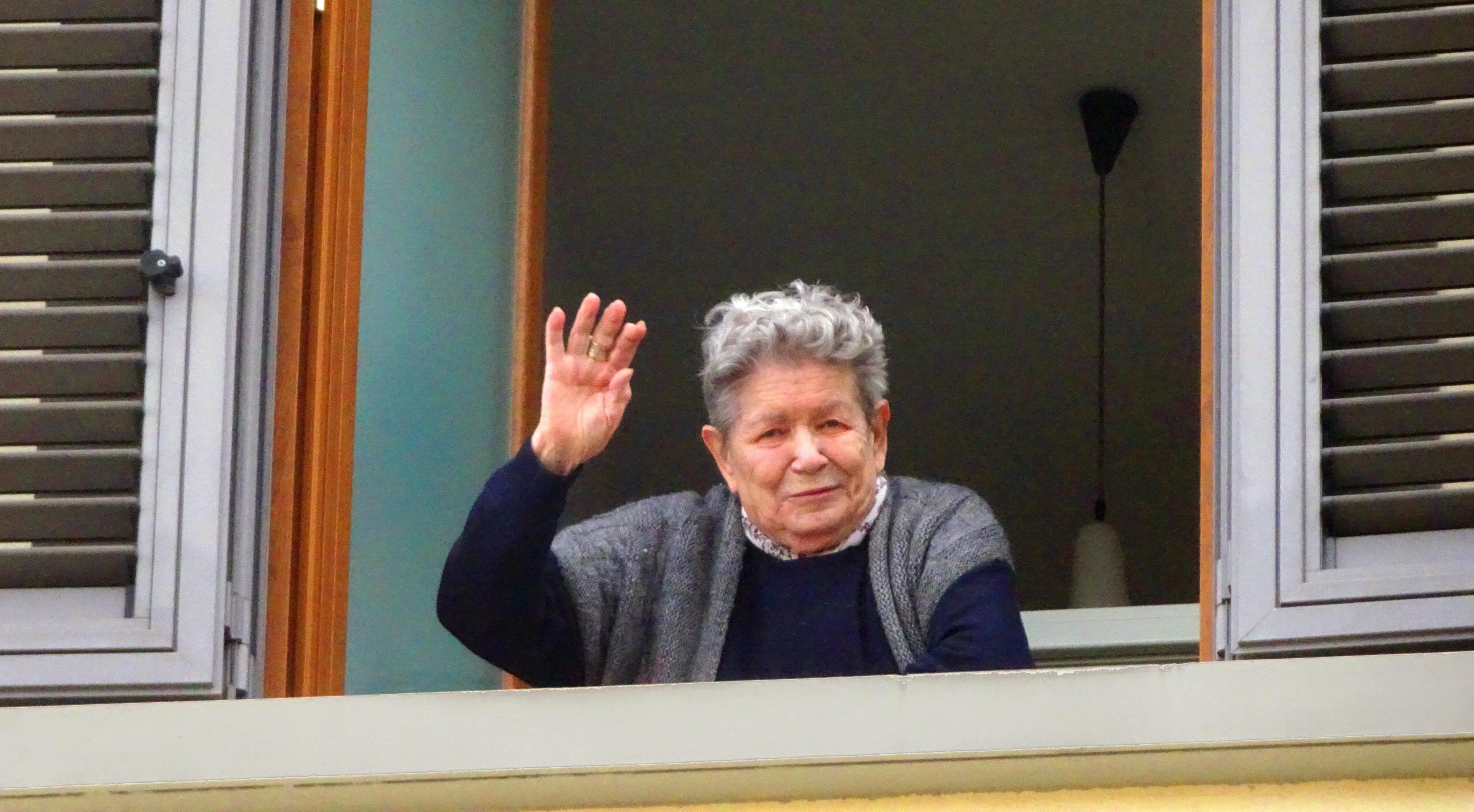Milena Zappalorti (90 anni)  è stata insignita con il titolo di Cavaliere della Repubblica