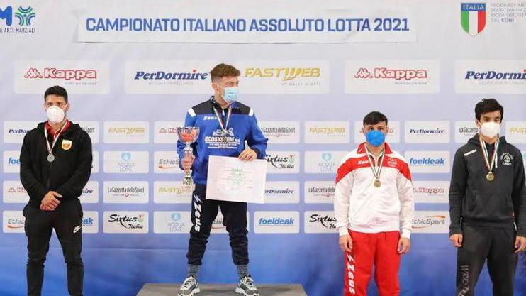 Il gruppo Vigili del Fuoco brilla al campionato italiano con il podio di Gaddini