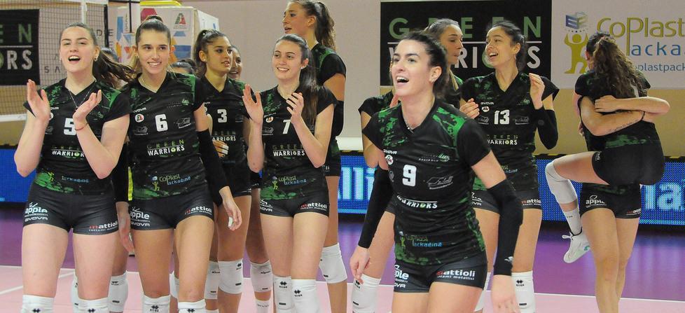 La Green Warriors inizia oggi a San Giovanni in Marignano lo sprint finale per i play off 